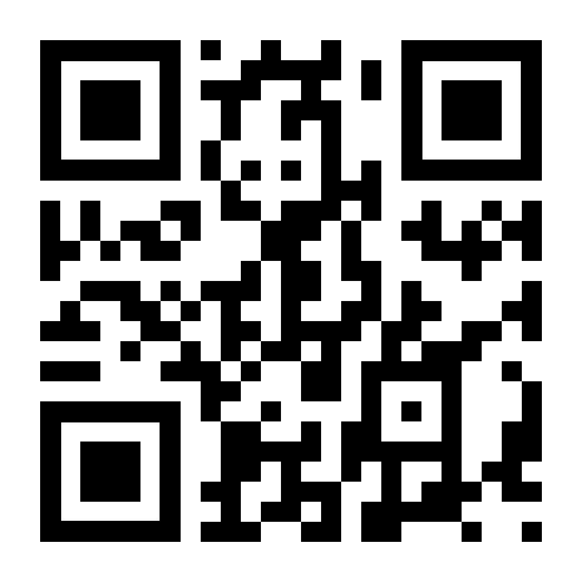 QR code to open the platform on another device