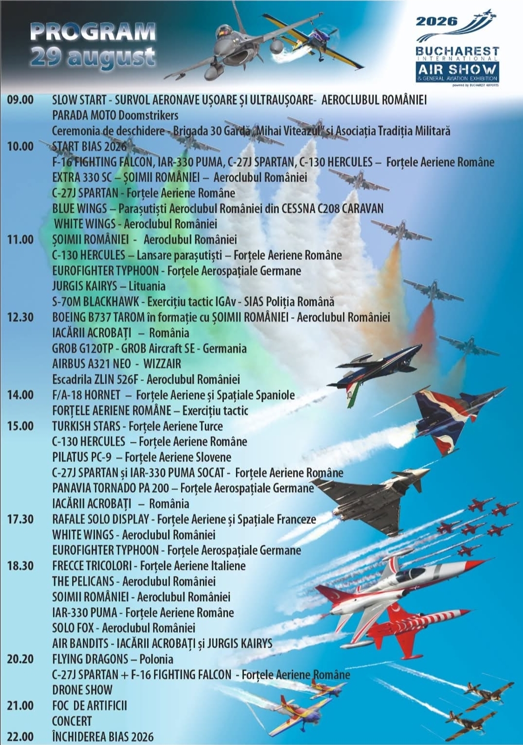 ✈️ BIAS – Bucharest International Air Show 2026 🇷🇴
