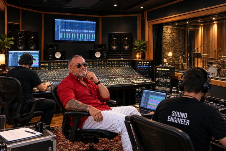 Inside a Professional Recording Studio with Senza 🎙️