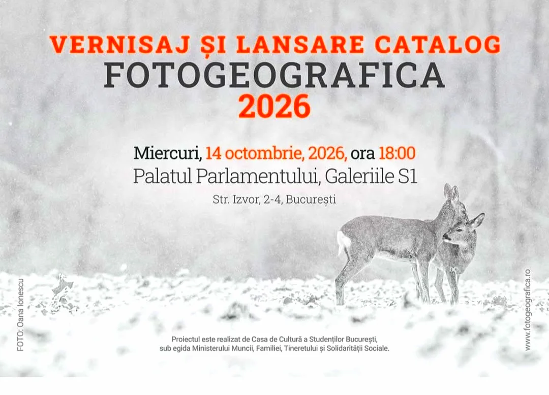 Salonul Naţional de Fotografie FOTOGEOGRAFICA 2026