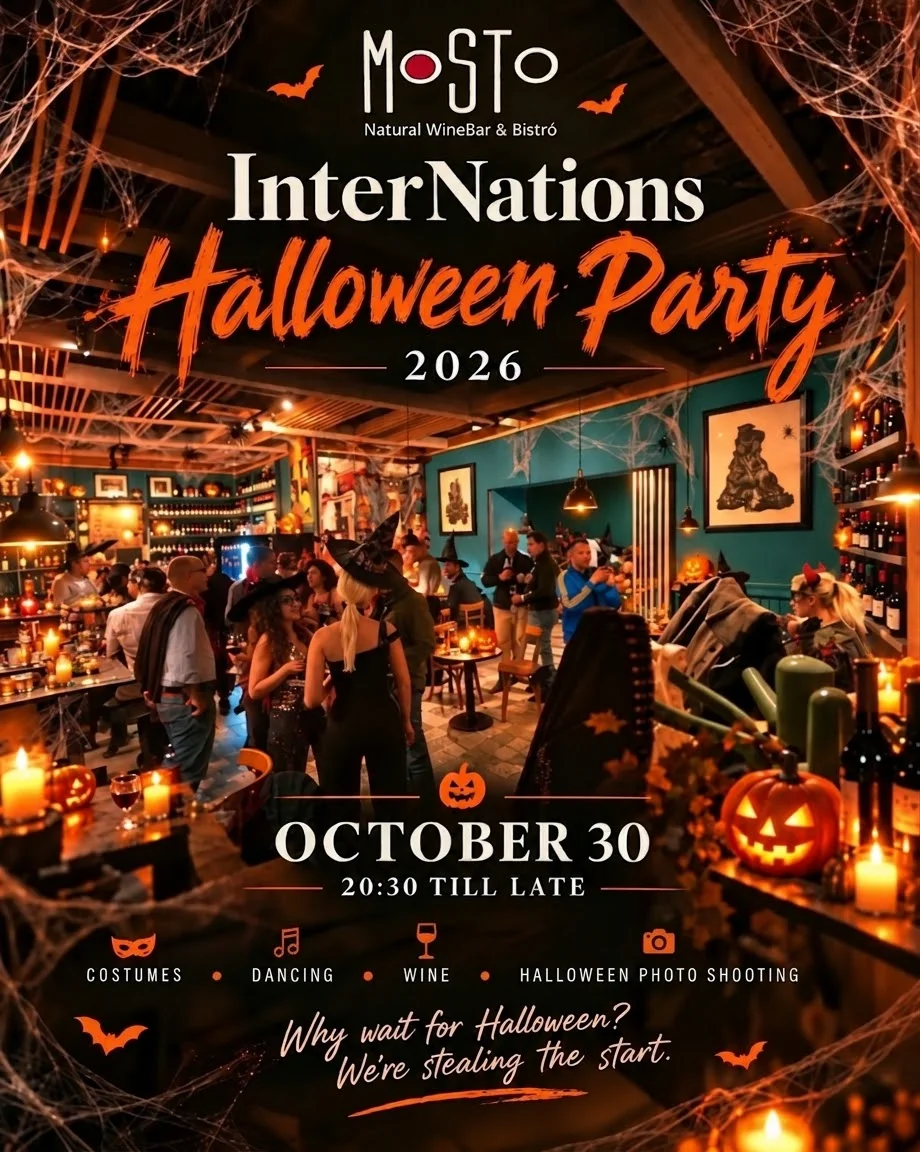 PlanMio Bucharest Halloween Party@Mosto Natural Wine Bar