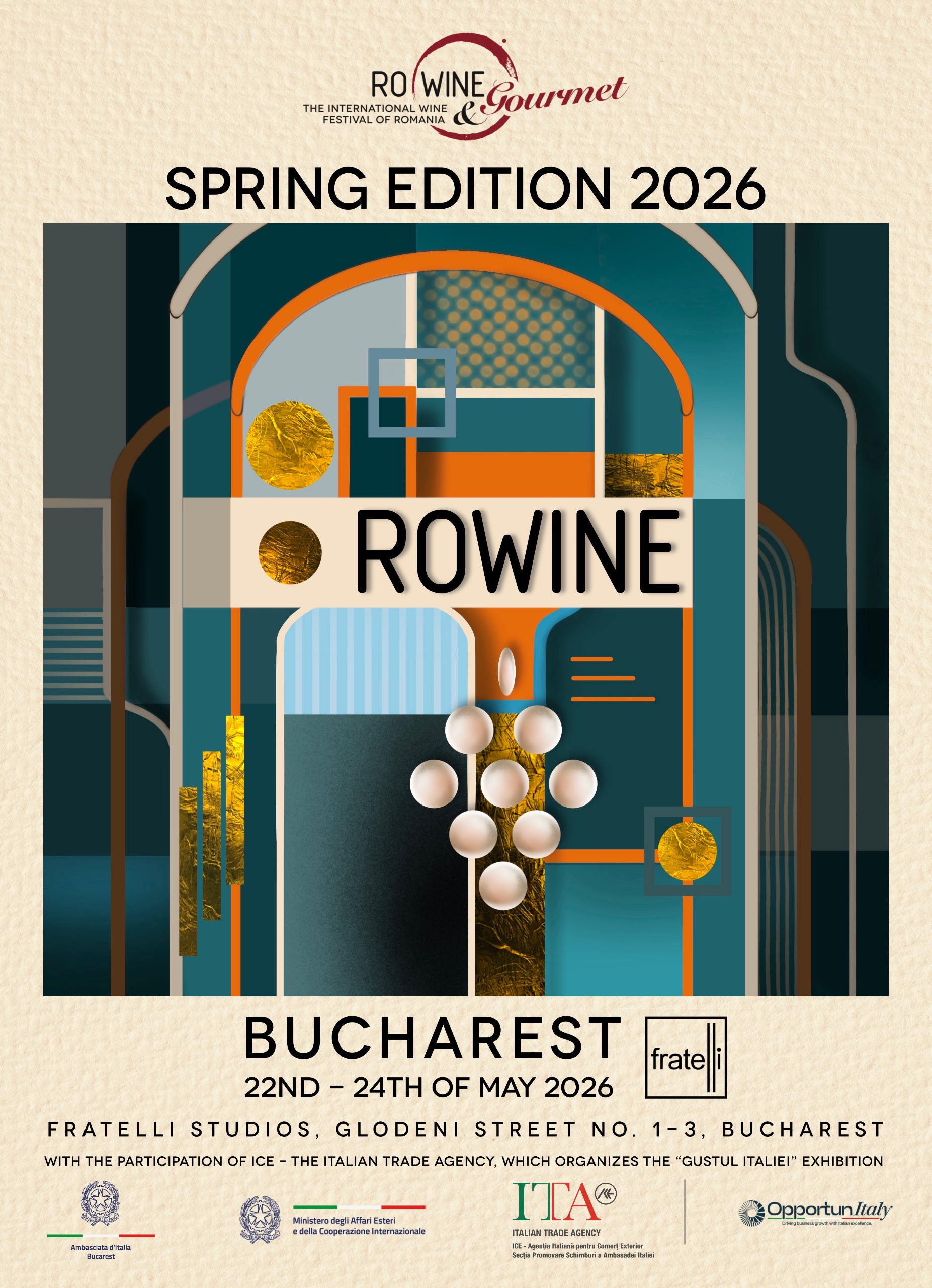 RoWine – the International Wine Festival of Romania Spring Edition