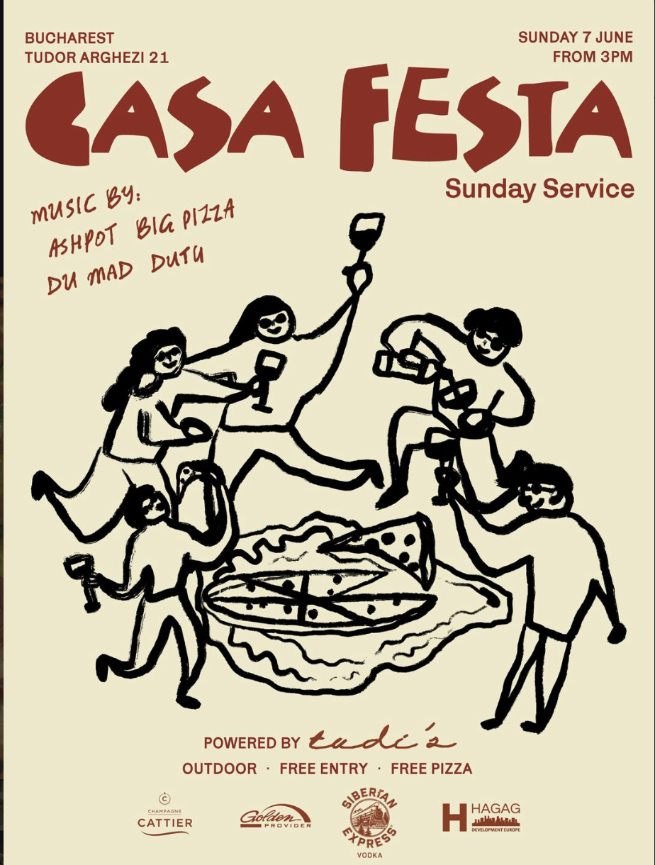 CASA FESTA. SUNDAY SERVICE | Powered by Tudis.Pizza